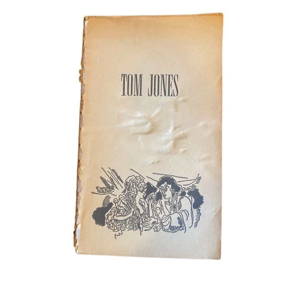 Henry Fieldings The History Of Tom Jones Paperback Book Novel 1957